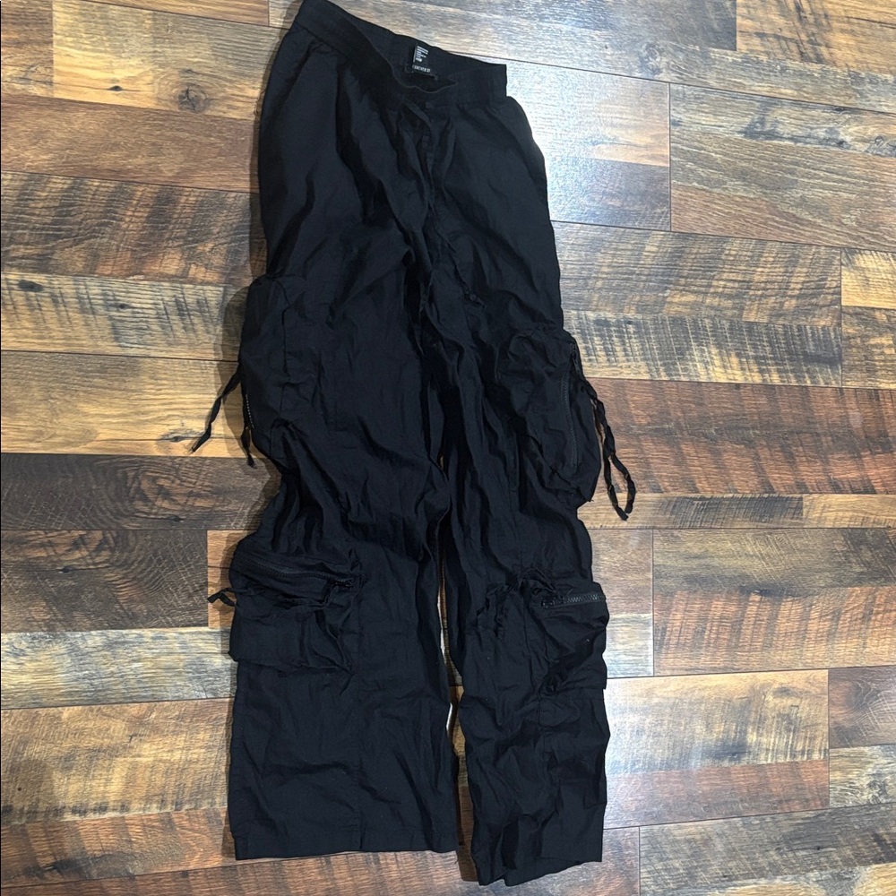 Black Cargo Pants